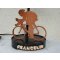 Lampe de bureau coureur cycliste